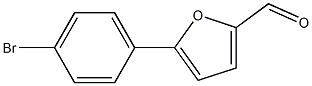 5-(4-BROMOPHENYL)-2-FURANCARBOXALDEHYDE,97% 구조식 이미지