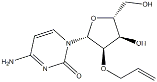 2'-O-Allyl-D-cytidine Structure