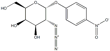 4-Nitrophenyl2-azido-2-deoxy-a-D-galactopyranoside Structure