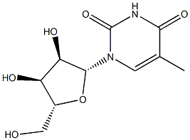 5-Methyl-L-uridine 구조식 이미지