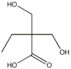 2,2,-dihydroxymethylbutyric acid Structure