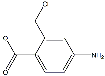 2-chloro-methyl-p-aminobenzoate Structure