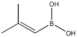 2-methylprop-1-enylboronic acid Structure