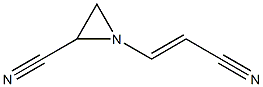 1-(2-Cyanovinyl)aziridine-2-carbonitrile Structure