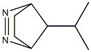 2,3-Diazabicyclo[2.2.1]hept-2-ene, 7-isopropyl- Structure