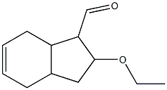 2-Ethoxy-2,3,3a,4,7,7a-hexahydro-1H-indene-1-carbaldehyde 구조식 이미지