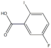 5-Fluoro-2-iodobenzoic acid 99% Structure