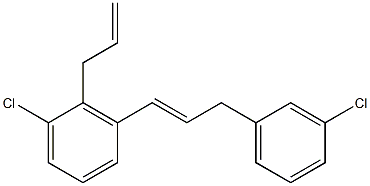 3-(3-Chlorophenyl)prop-1-ene, 3-(Prop-2-en-1-yl)chlorobenzene Structure