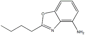 4-Amino-2-butyl-1,3-benzoxazole 구조식 이미지