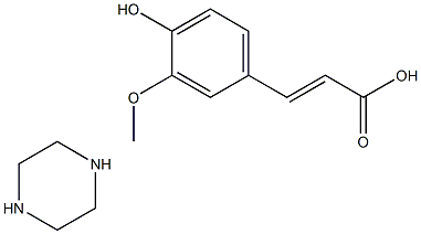 PIPERAZLINE FERULATE Structure