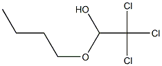 butylchloral hydrate Structure