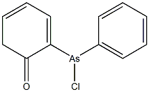 diphenylarsine oxychloride 구조식 이미지