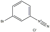 m-bromobenzenediazonium chloride Structure