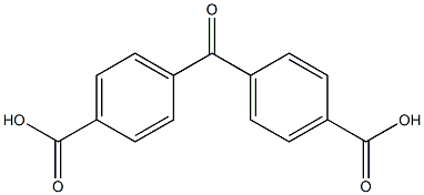 p,p'-benzophenone-dicarboxylic acid Structure