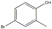 2-Methyl-4-Bromophenol 구조식 이미지