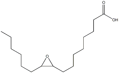 9,10-epoxypalmitic acid 구조식 이미지