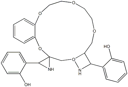 4',5'-bis(salicylideneimino)benzo-15-crown-5 구조식 이미지