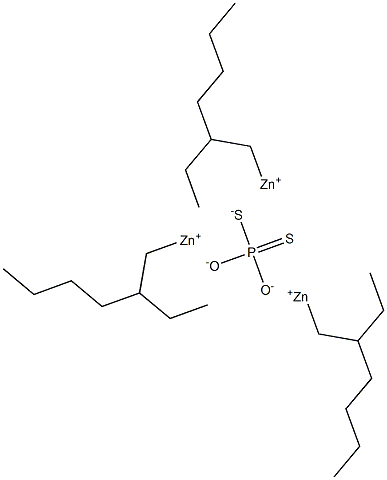 2-ethylhexylzinc dithiophosphate Structure