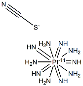 cis-platinum pentamidine thiocyanate Structure