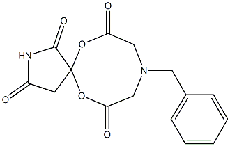 N-benzyliminodiacetoyloxysuccinimid 구조식 이미지