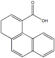 1,2-dihydrophenanthrene-4-carboxylic acid 구조식 이미지