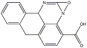 oxo-7H-benzo(e)perimidine-4-carboxylic acid Structure