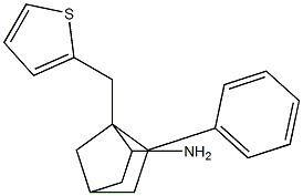 2-amino-6-(2'-phenyl)ethenylbicyclo(2.2.1)heptane 구조식 이미지