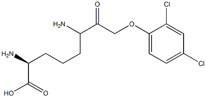 epsilon-(2,4-dichlorophenoxyacetyl)lysine 구조식 이미지