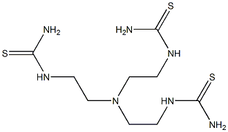 tri-(2-thioureidoethyl)amine Structure