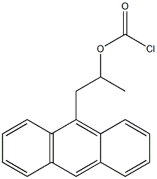 1-(9-anthryl)-2-propyl chloroformate Structure