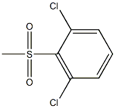 methylsulfonyl-2,6-dichlorobenzene Structure