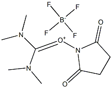 N,N,N',N'-tetramethyl(succinimido)uronium tetrafluoroborate 구조식 이미지