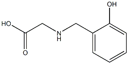 N-(2-hydroxybenzyl)glycine 구조식 이미지