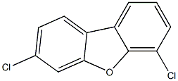 3,6-DICHLORODIBENZOFURAN 구조식 이미지