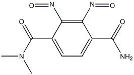 DINITROSO-DIMETHYLTEREPHTHALAMIDE 구조식 이미지