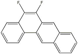 DIFLOUROBENZANTHRACENE 구조식 이미지