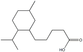 L-MENTHYLVALERIANATE Structure