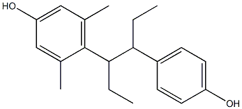 2,6-DIMETHYLHEXESTROL 구조식 이미지