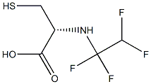 (1,1,2,2-TETRAFLUOROETHYL)-L-CYSTEINE Structure