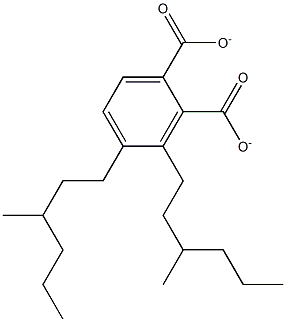 DI-3-METHYLHEXYLPHTHALATE Structure