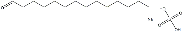 SODIUMMYRISTALETHERSULPHATE 구조식 이미지