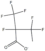 METHYLHEXAFLUOROISOBUTYLATE 구조식 이미지