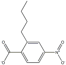 N-BUTYL-PARA-NITROBENZOATE 구조식 이미지