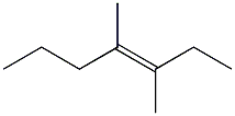3,4-DIMETHYL-3-HEPTENE Structure