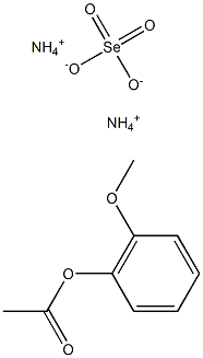 AMMONIUM3-ACETOXY-4-METHOXYBENZOLSELENATE 구조식 이미지