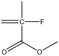 METHYLALPHA-FLUOROMETHACRYLATE 구조식 이미지