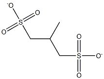 ETHANEDIMETHYLSULPHONATE 구조식 이미지