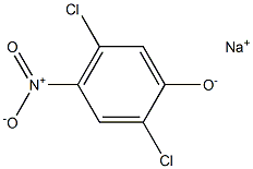 2,5-DICHLORO-4-NITROPHENOL,SODIUMSALT Structure