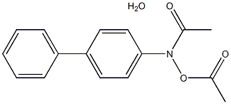 4-ACETOXYACETYLAMINOBIPHENYLETHER Structure