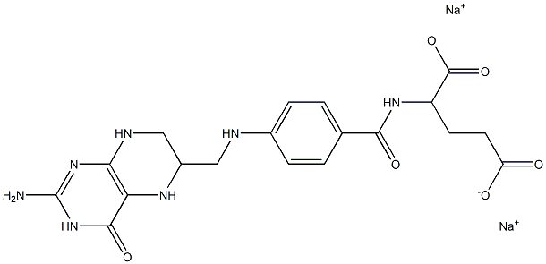 SODIUMTETRAHYDROFOLATE Structure